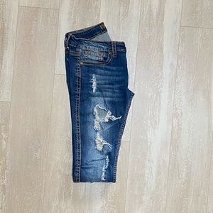 Distressed VIP jeans
